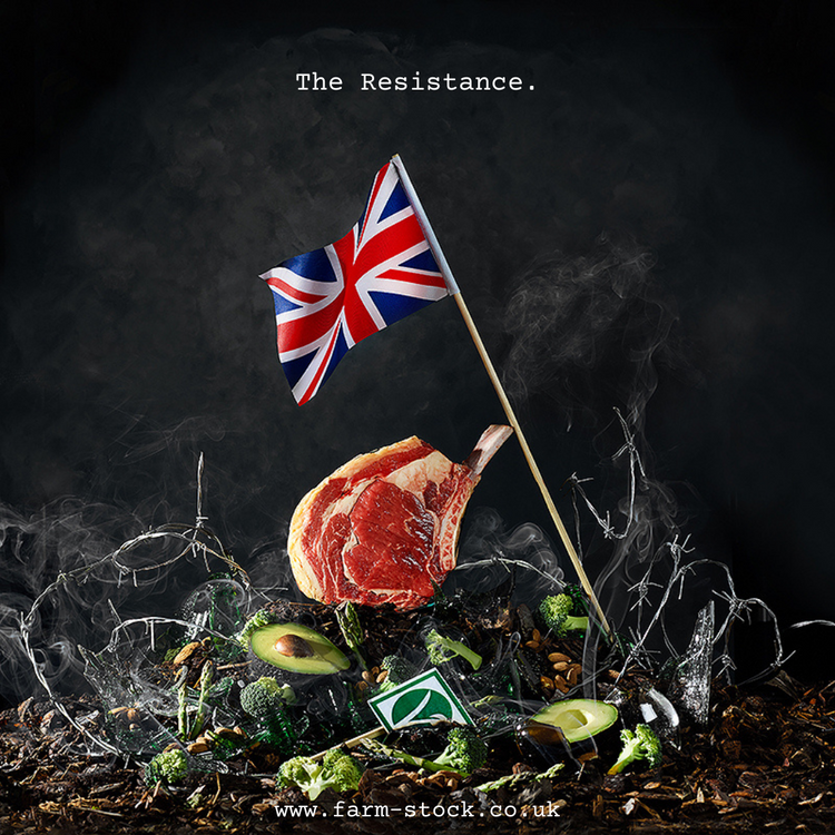 The Resistance - Anti Veganuary Marketing