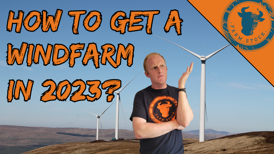 How to get a windfarm in 2023